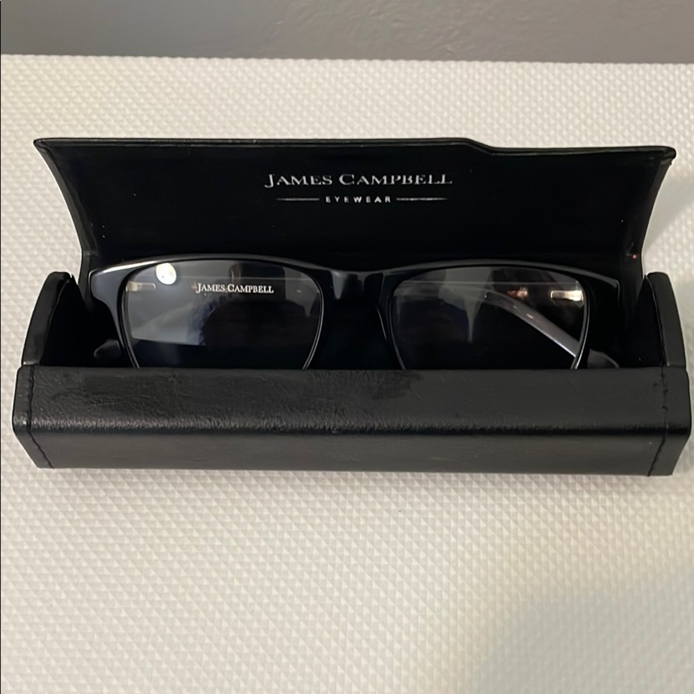 James Campbell Black Eyewear Reading Glasses +1.00 Please look the pictures